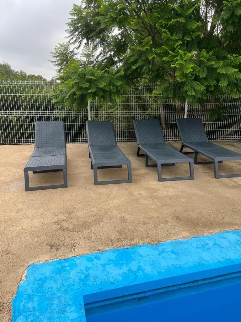 Casa Campo Con Piscina Y Barbacoa Para 6 Personas En Plena Naturaleza Picassent Exterior foto